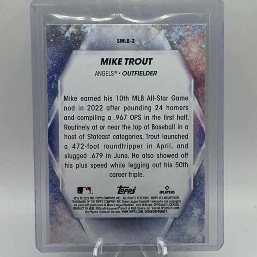 Mike Trout Stars of MLB 2023 Topps SMLB-2 MLB Los Angeles Angels